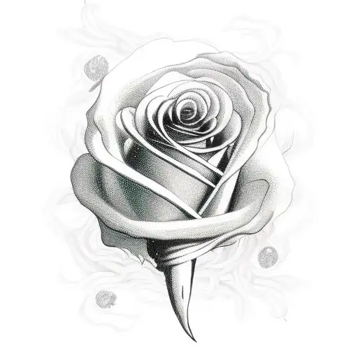 Black Green Rose Queen Of Hearts Dreadlocks