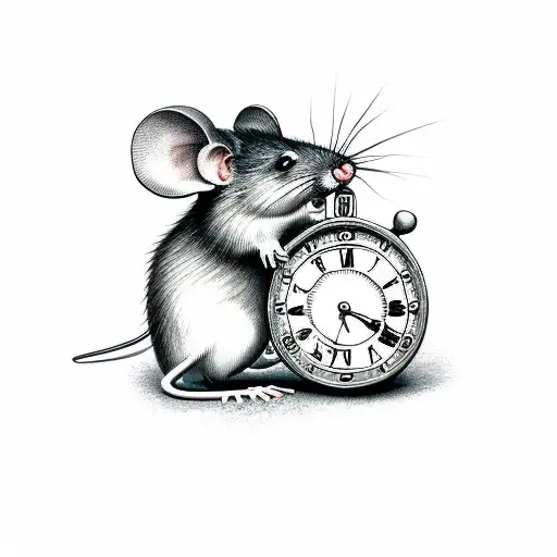 Mouse And A Clock