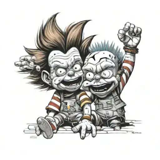 Chucky And Rugrats Chuckie Finster Gemini
