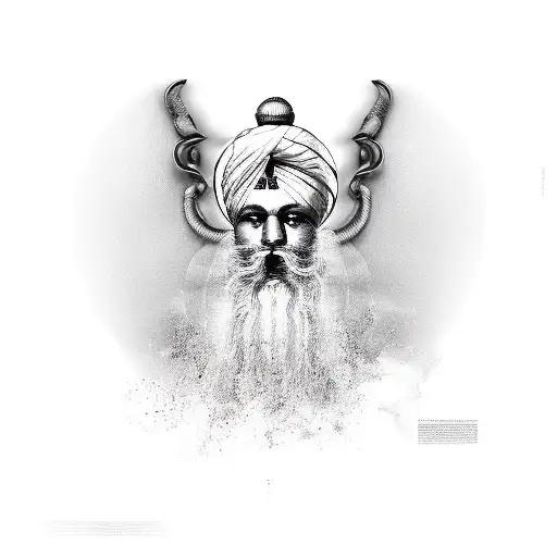 Sikh Religious Full Sleeve