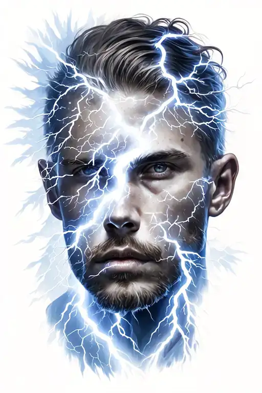 Lightnings That Gradually Merge