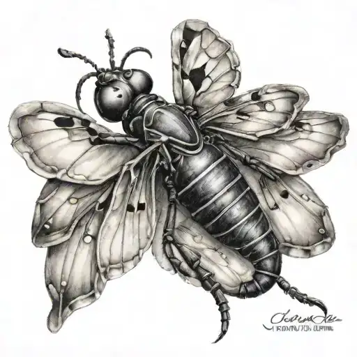 Scorpio Holding A Butter Fly