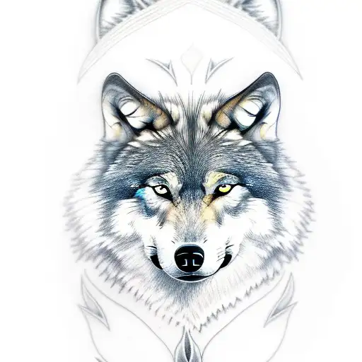 Wolf With Scars