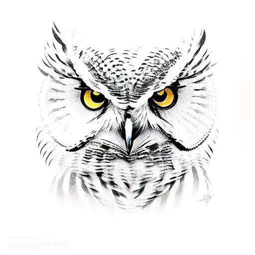 Owl With Saint Performing Black Majic