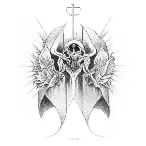 Saint Performing Black Majic