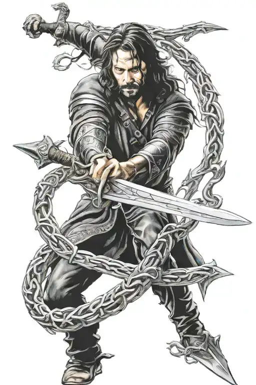 Lord Of The Rings Aragorn Sword