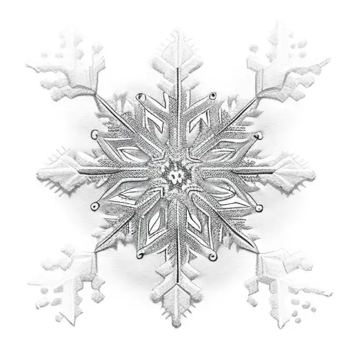 Snowflake With Date