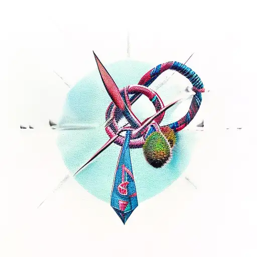 Kiwi Bird Superimposed On An Anchor