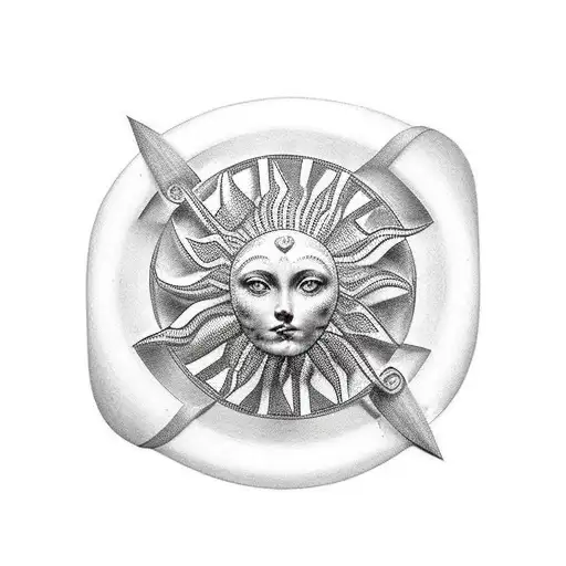 Vergina Sun With Scottish Twist