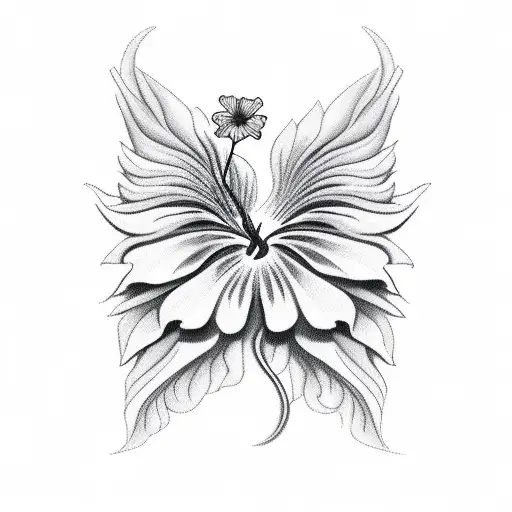 Cardinal With Hibiscus