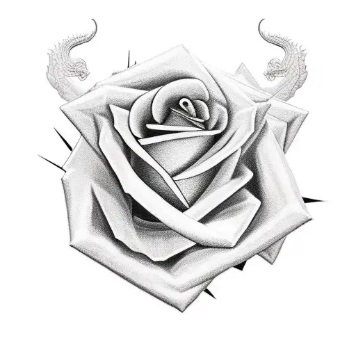 Dragon Key Rose