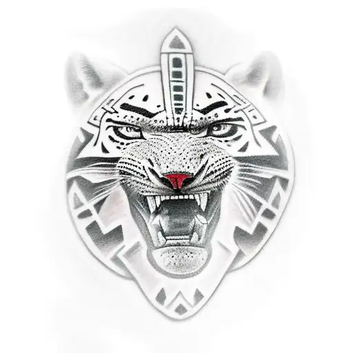 A Mayan Jaguar Warrior