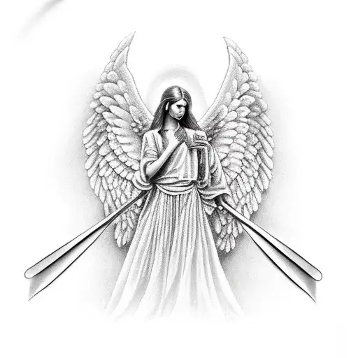 Angel With Pitchfork