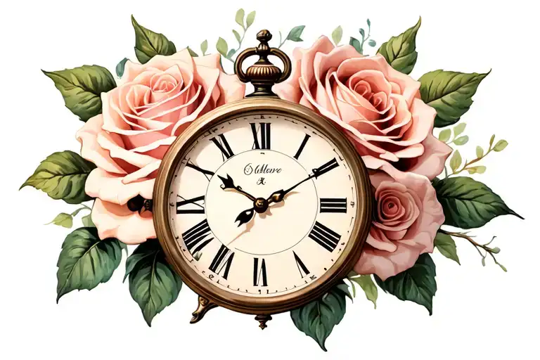 Clock Roses
