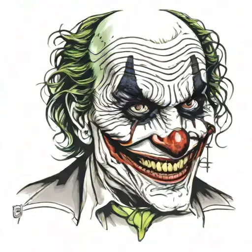 Joker Smiley Face Is Scary