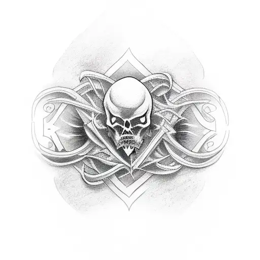 Pen Drawing A Playing Card