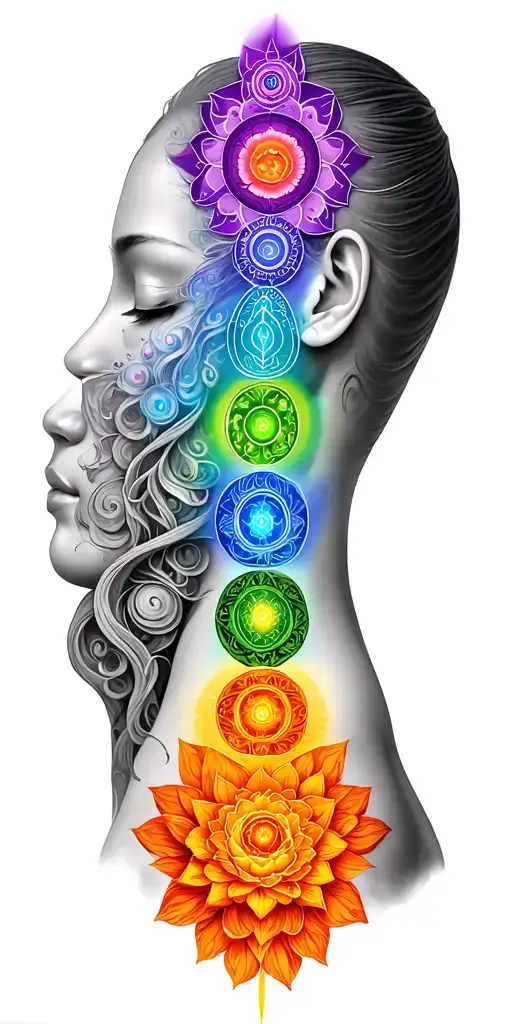 7 Chakras Intertwined With Elements