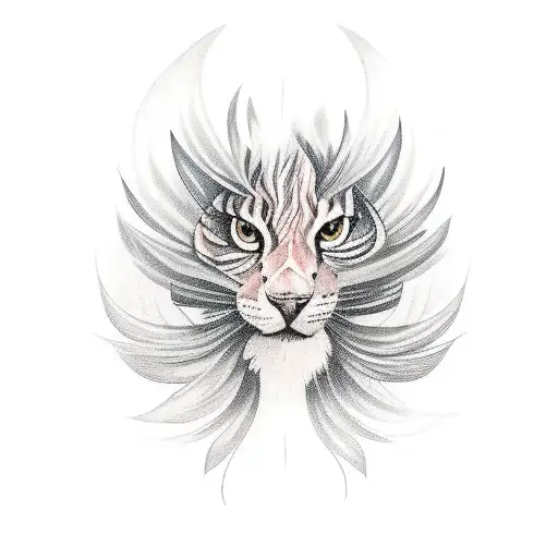 Lighting Storm With A Feather