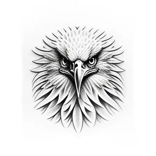 Eagle Of Zeus In The Space