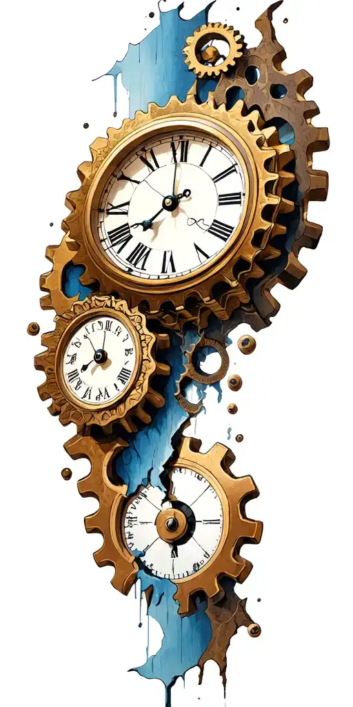 Broken Clock Gears Forming