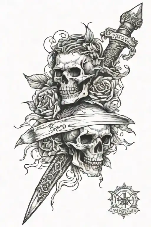 Death Dagger Sad Insecure Dark Exhausted