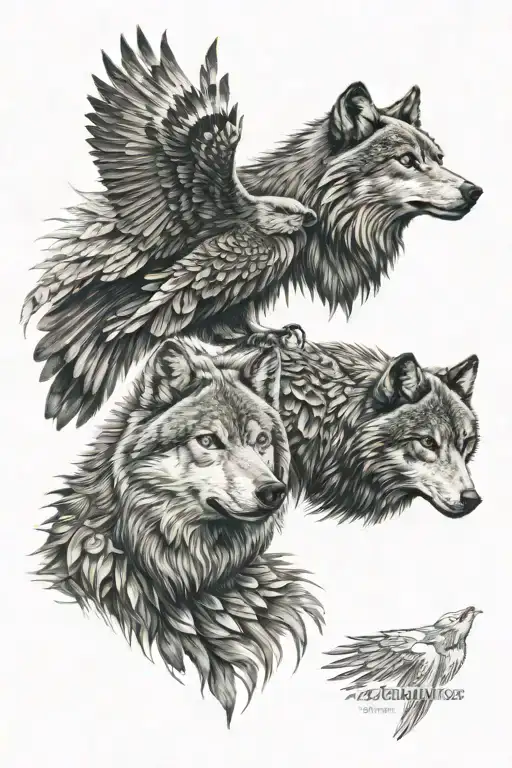 Wolf Eagle Bear