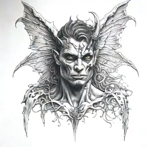 Half Angel Half Demon Male