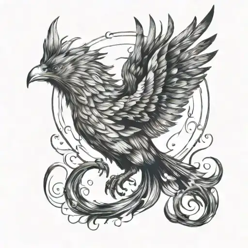 Pheonix Transforming Into Galaxy