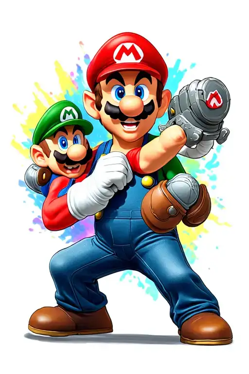 Mario Bros Characters In Fights All Of Them