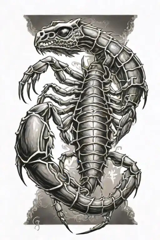 I Wanted A Tattoo Based On A Scorpion