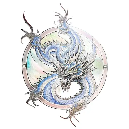 Stained-glass Dragon