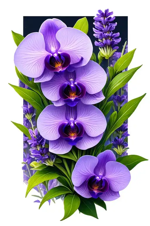 Sweet Peas Orchid Lavender Purple Flowers