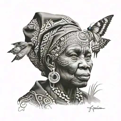 Firm Christianity And Rwandan Culture Tattoo That Includes My Mother Dob