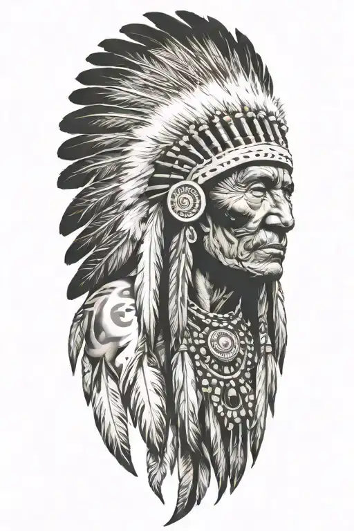 Old Indian Chief Calming