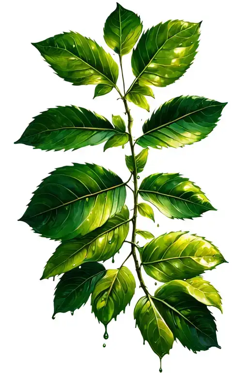 Flying Limetree Leaf What Is Dripping A Lot