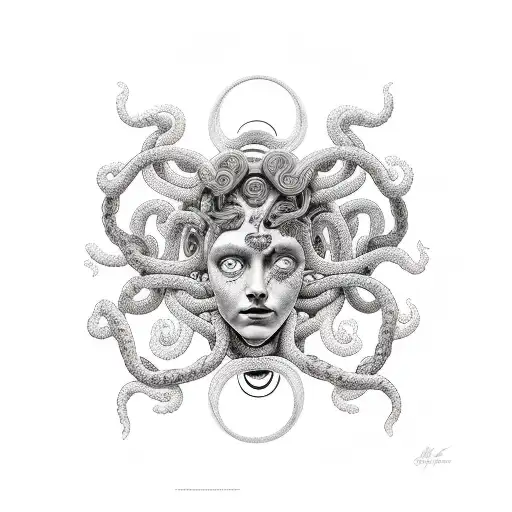 Medusa With 4 Eyes