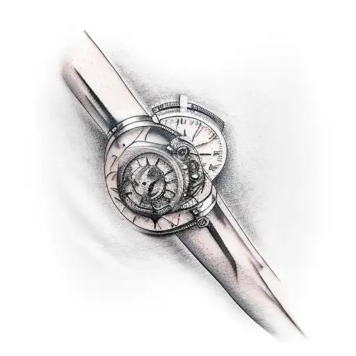 Time And Travel Forearm