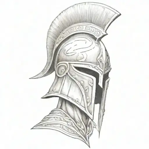 A Spartan Helmet