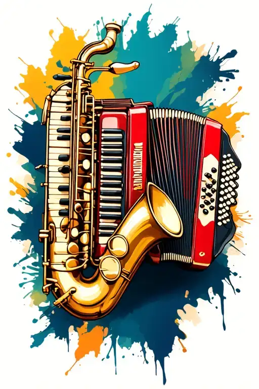 Saxophone And Accordion