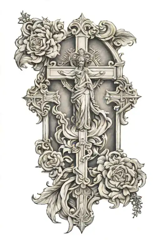 Catholic Themed Full Sleeve