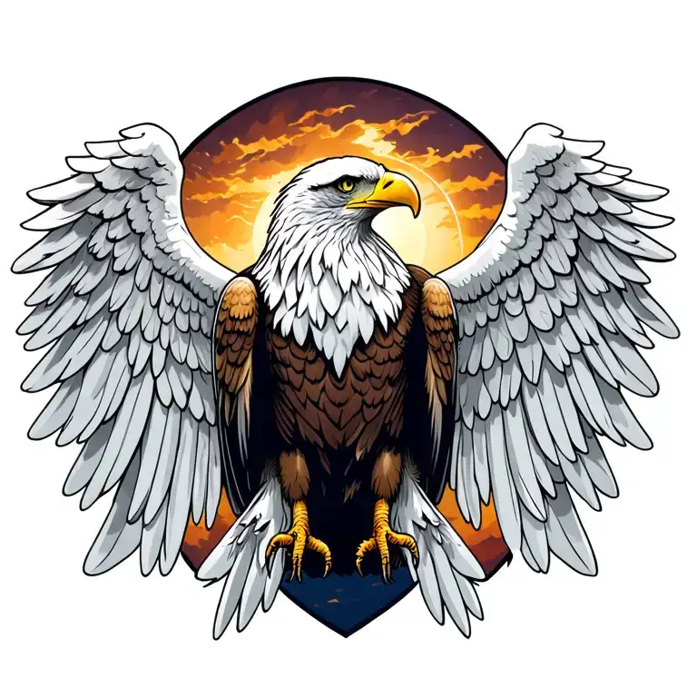 Eagle Angel Wings