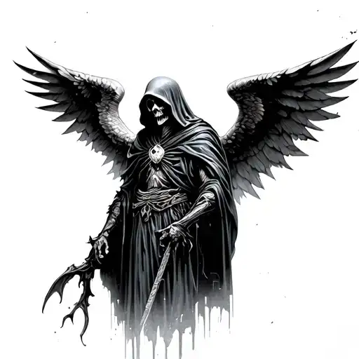 Grim Reaper Angel