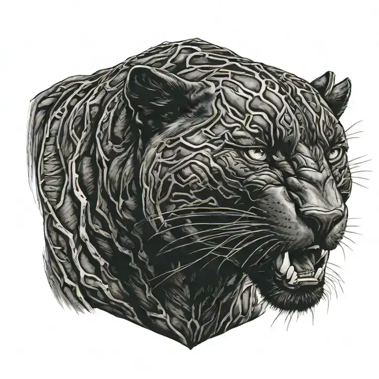 Black Panther Walking