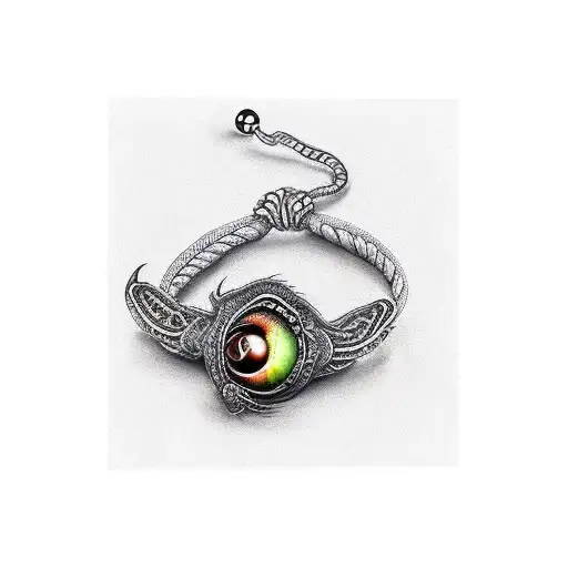 Bracelet Dragon Eye Dripping