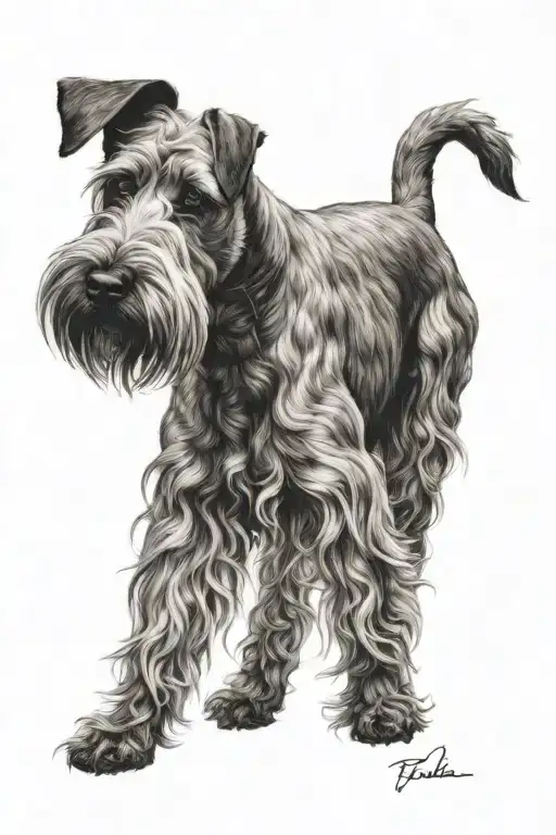 Ultra Realistic Irish Terrier