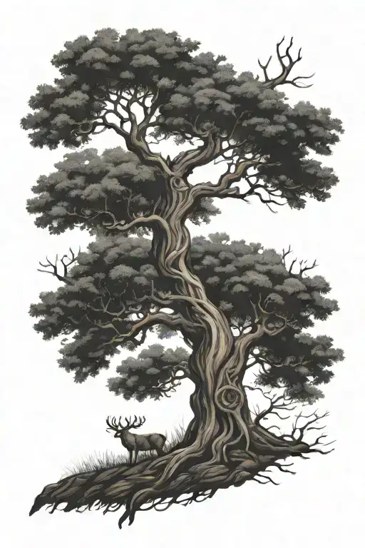 Nordic Tattoo Tree Life