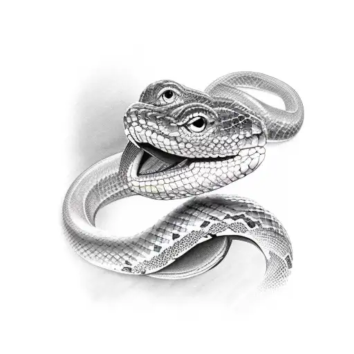 Woman With Snake Tongue