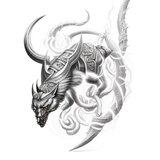 Norse Gods And Lightning