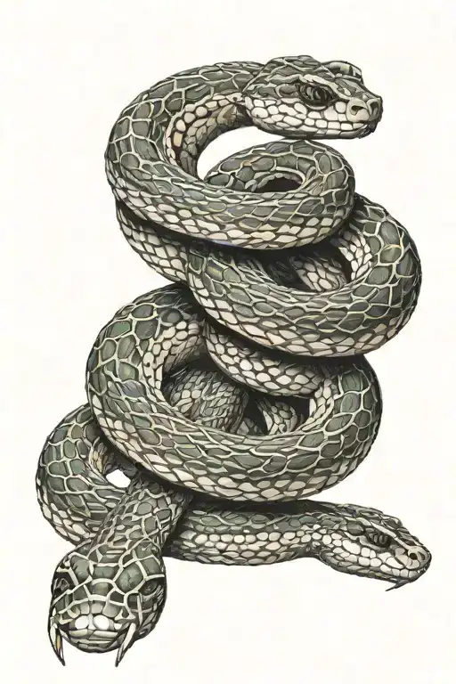 Snake Intertwined