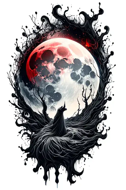 Blood Moon Surrounded